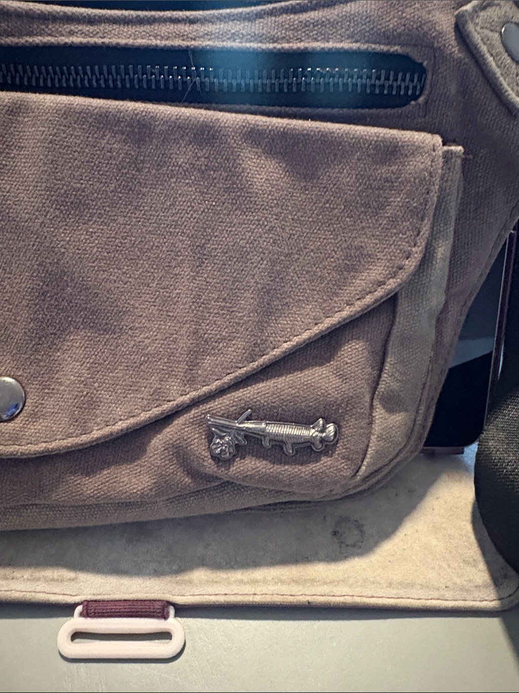 Sipsey Wilder-Canvas Crossbody Bag - Brown — image 2 of 4
